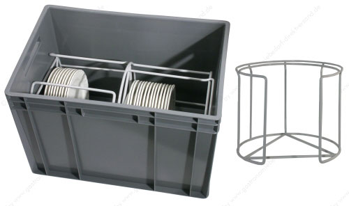 Geschirrhalter / Tellerhalter, stapelbar 32 cm