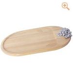 Fischplatte / Buffet-Brett Traube 50 x 30 x 2 cm