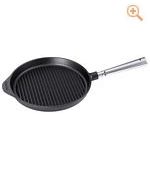 Gusseisenpfanne / Eisenguss-Grillpfanne 22 cm