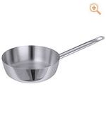 Sauteuse aus Edelstahl / Sauteuse 17,5 cm, hochglänzend
