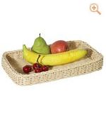 Polyrattan-Korb, flach 30 cm - 4786/300