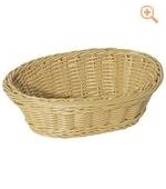 Polyrattan-Korb, oval 23,5 cm