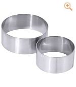 Mousse-Ring, Set a 2 St. 9 cm