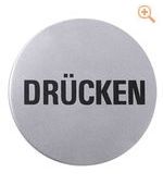 Türsymbol DRÜCKEN - 7663/006